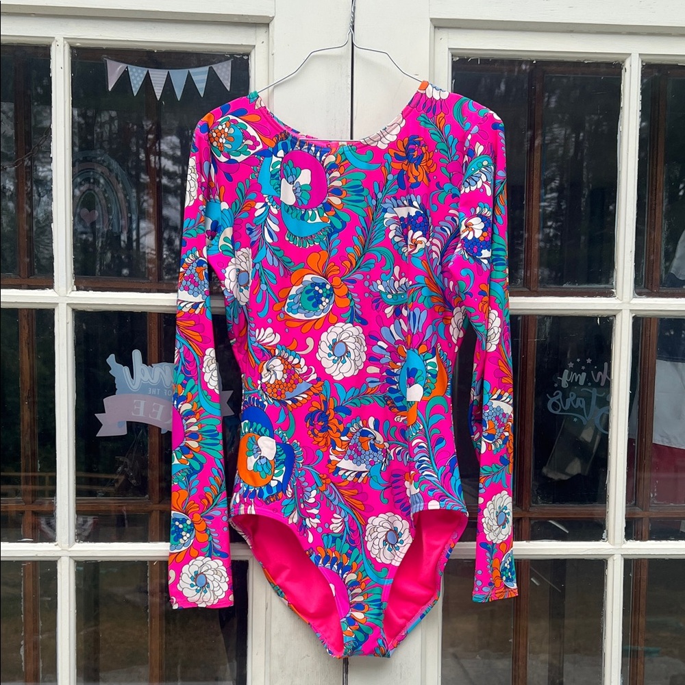 Kate Spade Vibrant Floral One Piece Swimsuit